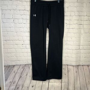 Under Armour Semi Fitted Black Sweat Athletic Storm Pants size M Medium